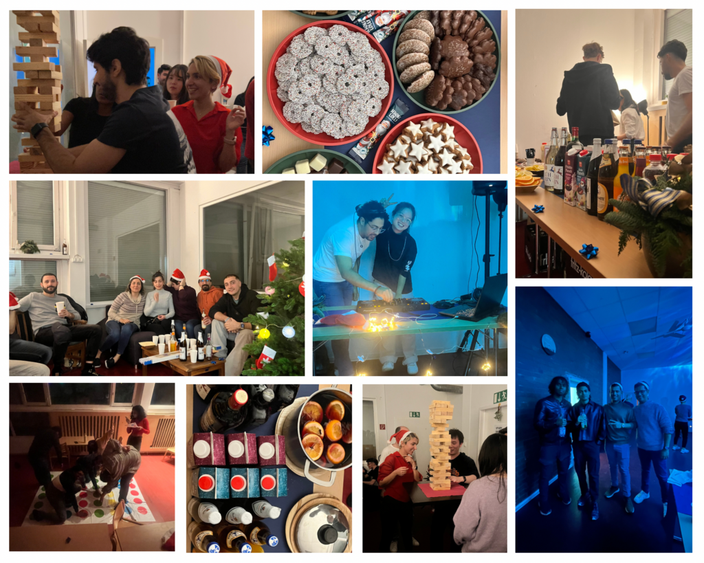 Impressionen unserer Weihnachts-Partys!