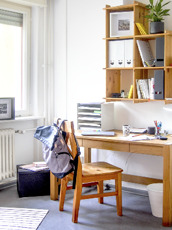 Ausstattung der Zimmer