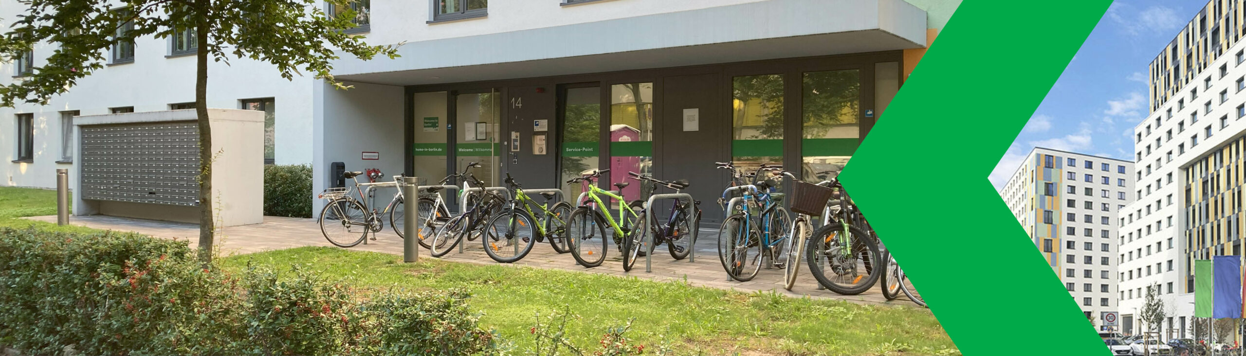 Freie Zimmer ansehen am Tag der offenen Tür.